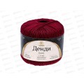 Пряжа Денди хлопок мерсеризованный 100% 50гр 330м вишня 091 *10 Пряжа Денди хлопок мерсеризованный 100% 50гр 330м вишня 091 *10