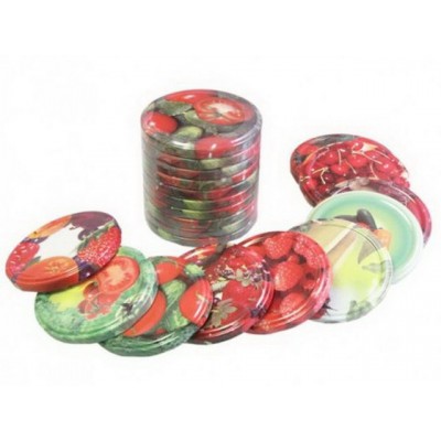 Крышка для консервирования Твист-0фф диаметр 82мм литография *20/240   СтальОптТорг