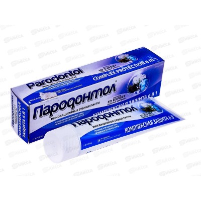 Свобода ПАРОДОНТОЛ зубная паста в тубе Комплексная защита 6в1 124г *24 Свобода ПАРОДОНТОЛ зубная паста в тубе Комплексная защита 6в1 124г *24