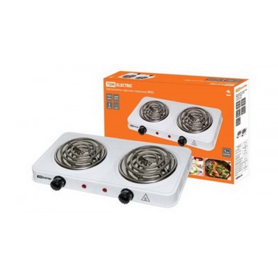 Плита электрическая двухконфорная ЭПС2 2х1кВт спираль, TDM, 0002 Плита электрическая двухконфорная ЭПС2 2х1кВт спираль, TDM, 0002