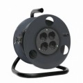 Удлинитель на катушке силовой народный 4 гнезда ПВС 1300 Вт б/з, 50м, 0504