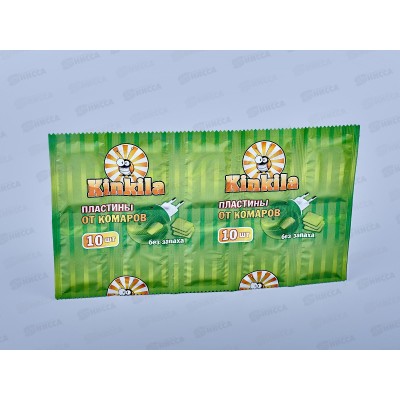 Кинкила Пластины от комаров без запаха 10шт *200 Кинкила Пластины от комаров без запаха 10шт *200