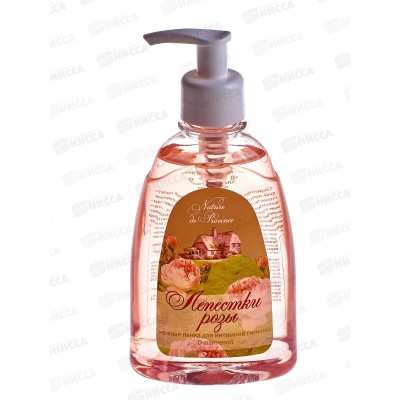 Nature de Province пенка для интимной гигиены "Лепестки розы" 300мл *12 Nature de Province пенка для интимной гигиены "Лепестки розы" 300мл *12