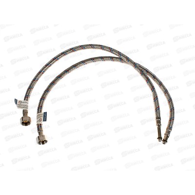 Подводка для смесителя сталь 1/2&quot*М10* 60см пара, СТМ *60
