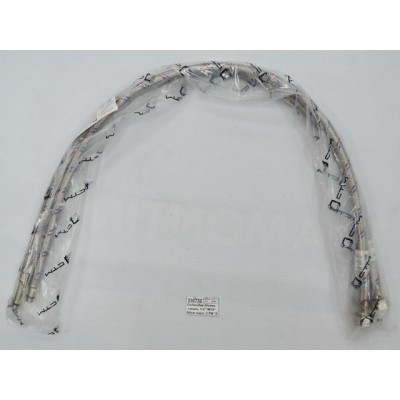 Подводка для смесителя сталь 1/2&quot*М10*80см пара, СТМ *50