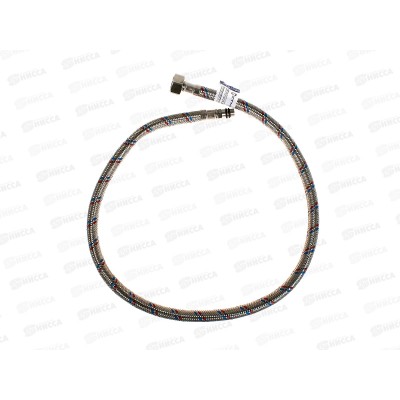 Подводка для смесителя сталь 1/2&quot*М10*80см короткий штуцер СТМ *100