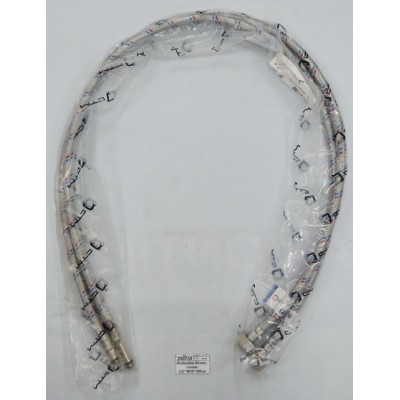 Подводка для смесителя сталь 1/2&quot*М10*100см пара, СТМ *50