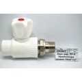 Кран шаровый PP-R для радиатора прямой DN20*1/2" СТМ Пласт *5/100 Кран шаровый PP-R для радиатора прямой DN20*1/2" СТМ Пласт *5/100