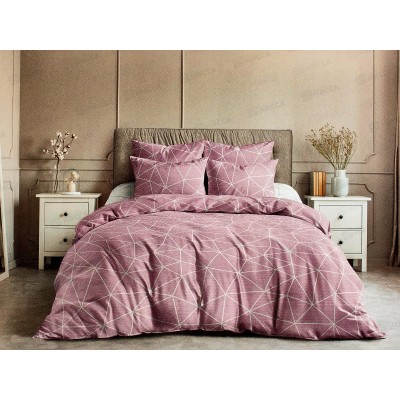 Комплект постельного белья 2,0спальный с евро простынью. Поплин 120гр НН Грань (брусн.) Комплект постельного белья 2,0спальный с евро простынью. Поплин 120гр НН Грань (брусн.)