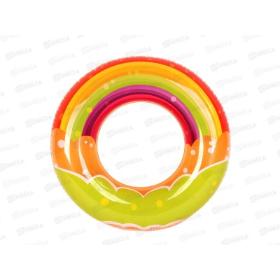 Круг надувной, ПВХ, d65см, 4цв. SILAPRO, 130-001   г