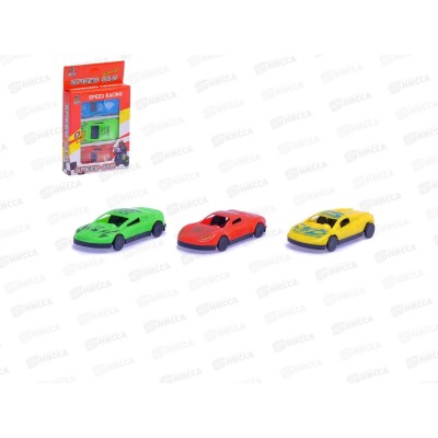 Машина &quotГонка&quot 3шт микс 2920431