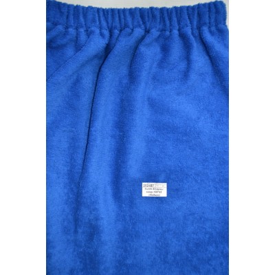 Килт для сауны махровый 130*65 (Индиго)