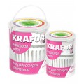Эмаль акриловая супербелая д/радиаторов отопления Krafor 1кг