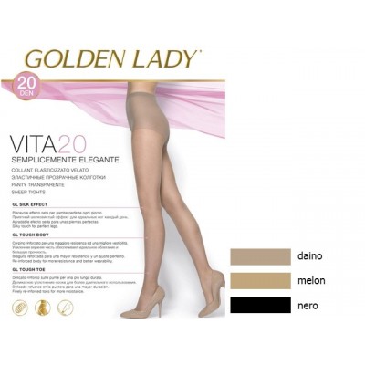 Golden Lady колготки Vita 20 (nero, XL) Golden Lady колготки Vita 20 (nero, XL)