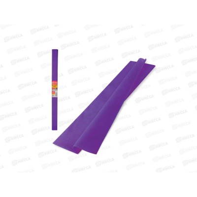 Бумага крепированная рулон BRAU 50х2,5м, фиолетовая , 126533 *1/10 Бумага крепированная рулон BRAU 50х2,5м, фиолетовая , 126533 *1/10