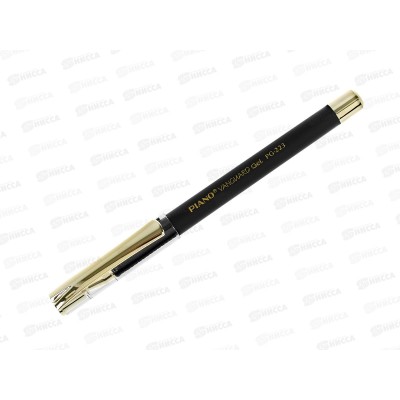 Ручка гелевая Piano VANGUARD Gel 0.5мм, черная, PG-223 *12/144/864