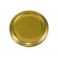 Крышка для консервирования Твист-0фф диаметр 82мм золото *20/240   СтальОптТорг