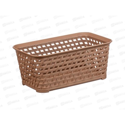 Ящик РОТАНГ 240*150*100 бежевый ротанг М2373 *15 Ящик РОТАНГ 240*150*100 бежевый ротанг М2373 *15