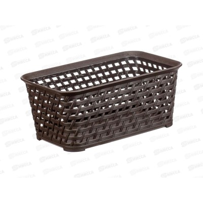 Ящик РОТАНГ 240*150*100 коричневый ротанг М2373 *15 Ящик РОТАНГ 240*150*100 коричневый ротанг М2373 *15