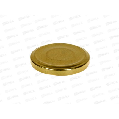 Крышка для консервированияТвист-0фф диаметр 66мм золото *20/400 СтальОптТорг
