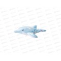 Надувной Дельфин 58535 (175х66см) до 40кг, от 3-х лет INTEX Надувной Дельфин 58535 (175х66см) до 40кг, от 3-х лет INTEX