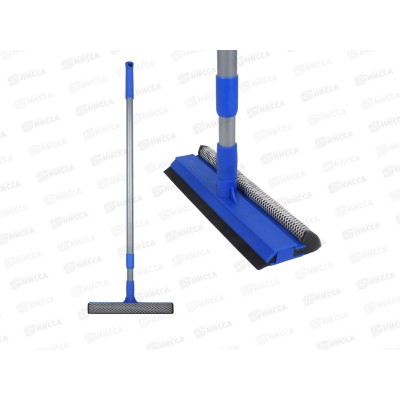 Окномойка "Мамонтенок чистолюб" 25см с телескопической ручкой 120см *50 Окномойка "Мамонтенок чистолюб" 25см с телескопической ручкой 120см *50