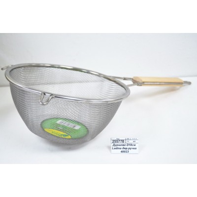 Дуршлаг D18см Ladina деревянная ручка 40023 Дуршлаг D18см Ladina деревянная ручка 40023