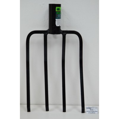 Вилы садово-огородные 4-х рогие 185*270мм Огородник, Сибртех *10