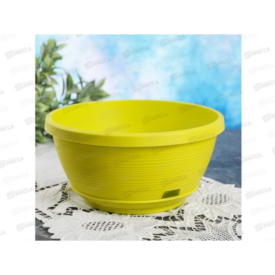 Горшок для цветов Марсель 4,5л Фисташковый без подвеса *15 Горшок для цветов Марсель 4,5л Фисташковый без подвеса *15