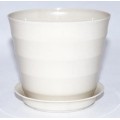 Горшок для цветов Лаура 0,7л Белый *16 Горшок для цветов Лаура 0,7л Белый *16