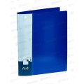Папка на 2-х кольцах 27мм А4 Бюрократ синяя 816522 *20 Папка на 2-х кольцах 27мм А4 Бюрократ синяя 816522 *20