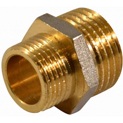 Ниппель переходной 3/4"*1/2" штуцер/штуцер СТМ *10 Ниппель переходной 3/4"*1/2" штуцер/штуцер СТМ *10