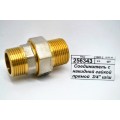Соединитель с накидной гайкой прямой  3/4&quot штуцер/штуцер СТМ