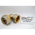 Угол внутренняя резьба 20*1/2&quot цанга/гайка СТМ *10
