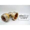Угол внутренняя резьба 20*3/4&quot цанга/гайка СТМ *10