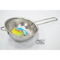 Дуршлаг круглый с ручкой 16,5см Ladina 14610 *60 Дуршлаг круглый с ручкой 16,5см Ladina 14610 *60