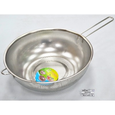 Дуршлаг круглый с ручкой 28,5см Ladina 14614 *60 Дуршлаг круглый с ручкой 28,5см Ladina 14614 *60