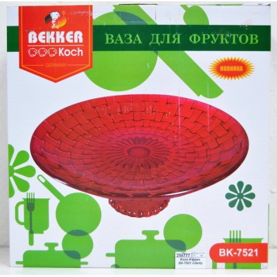 Ваза для фруктов  ВК-7521 Clarity