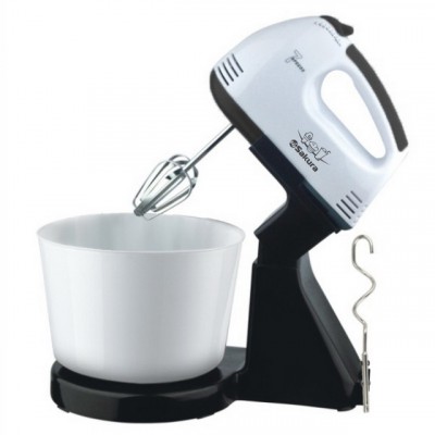 Миксер электрический SА-6313СBK 250Вт чаша Миксер электрический SА-6313СBK 250Вт чаша