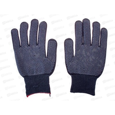 Перчатки нейлоновые №8 тонкие точечное напыление №28  размер 8*12/1200