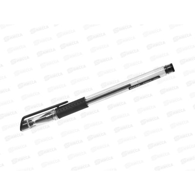 Ручка гелевая MAZARI DENISE черная, 0.5мм, пластиковый корпус, M-5523-71 *40