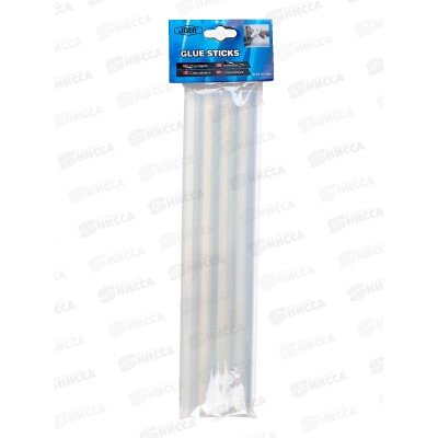 Сменные клеевые патроны 4шт, D=11мм, L=200мм, AL-2578 *300 Сменные клеевые патроны 4шт, D=11мм, L=200мм, AL-2578 *300