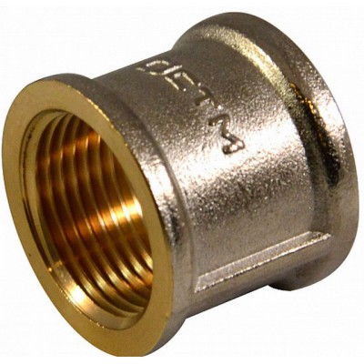 Муфта прямая 1/2" гайка/гайка СТМ *10/200 Муфта прямая 1/2" гайка/гайка СТМ *10/200