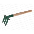 Грабли витые 3-х зубчатые с деревянным черенком Павлово, ГВ-3