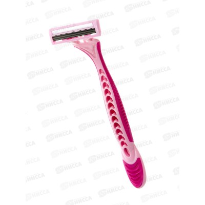 SELENA3 BLUE одноразовые бритвенные станки 24 штуки на карте *672