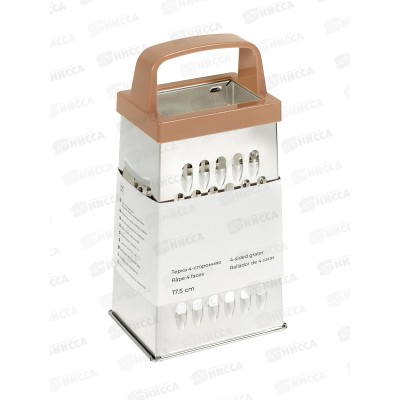 Терка 4-х сторонняя 17,5см жестяная 885-111 г Терка 4-х сторонняя 17,5см жестяная 885-111 г