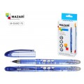 Ручка пишет-стирает MAZARI Prestige синяя, игла 0.5, M-5540С-70 *24