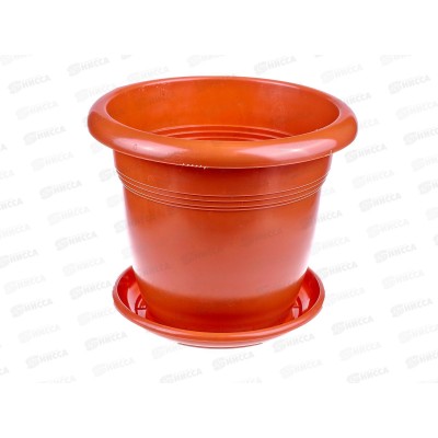 Горшок для растений 6,0л с поддоном Пластик *25 Горшок для растений 6,0л с поддоном Пластик *25