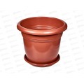 Горшок для растений 10л с поддоном Пластик *25 Горшок для растений 10л с поддоном Пластик *25
