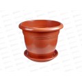 Горшок для растений 15л с поддоном Пластик *20 Горшок для растений 15л с поддоном Пластик *20